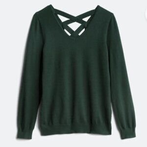 Mia Back Detail Pullover Light Sweater